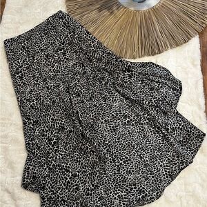 Leopard Print Maxi Skirt